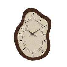 Horloge murale moderne de 30 cm (12 pouces), ultra-silencieuse (sans tic-tac), fonctionne à piles, idéale pour la décoration de la maison, du