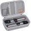 Custodia per microfono wireless compatibile con il sistema a due microfoni wireless JBL – Borsa da viaggio portatile con doppio microfono per 1