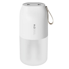 Diffuseur humidificateur d'air sans fil - Ultrasonique silencieux pour la maison/la chambre/le bureau (blanc)