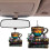 Acrylic Book Lover Ornament with Coffee Cup Design 1pc 4