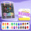 Glitter Gel Pens Metallic Dual-Tip 24-Pack 10ml 1