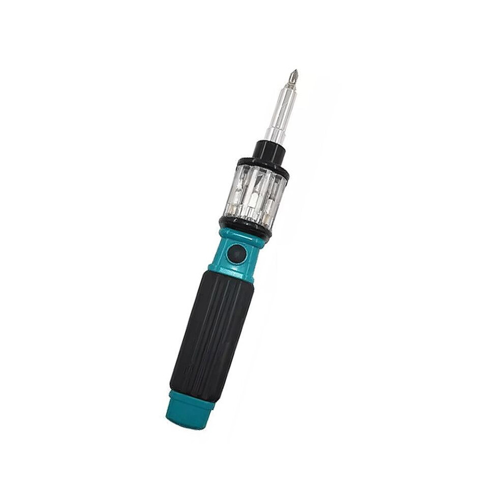 Professional Autoloader- 6-In-1 Multi-Bit Ratcheting Screwdriver Sl3- Sl4 Sl6 Ph1 Ph2 Ph3- Hand Repair Tool 9181073354731