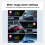 HUD GPS Beidou Dual Data Car - Display Meter Speed MPH /H 5V USB M2S Windshield Projector Color Display LCD 2