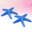 2Pcs Natural Looking Artificial Fish for Aquariums Blue Floating Decoration 1