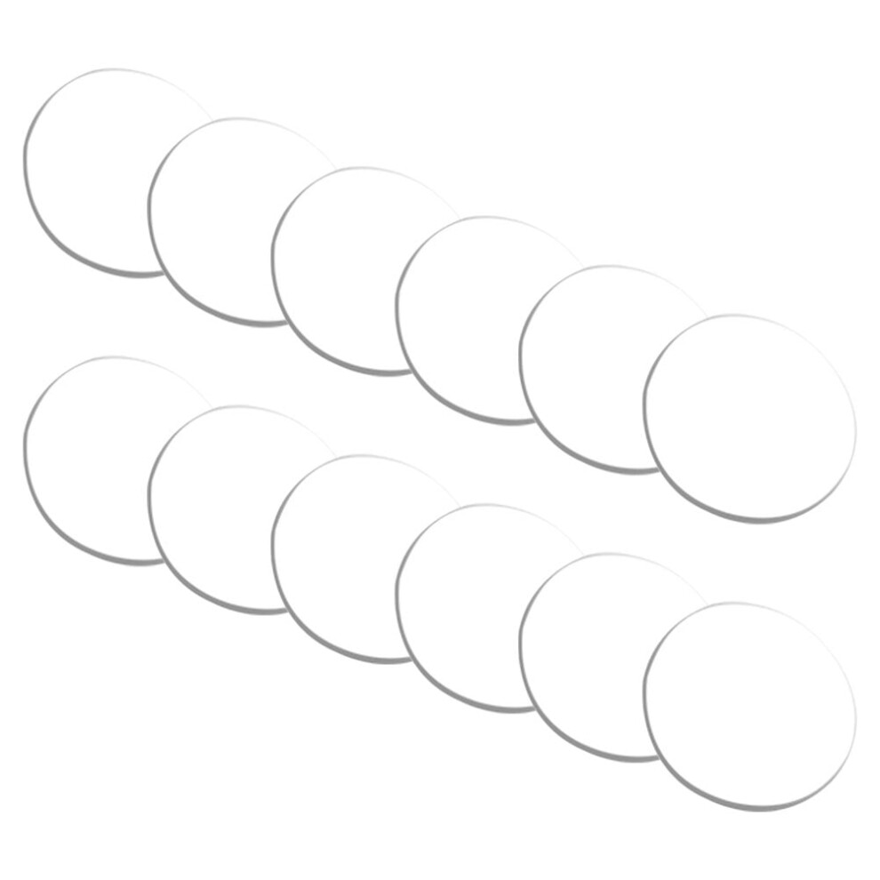 12Pcs Clear Bumper Pads For Glass Tabletops Anti Slip Spacers 9181073355363