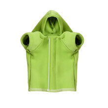 Handgjord Polar Hoodie för Skäggagame – Varm Reptiltröja, Hudskydd, Kompatibel med Skäggagamer (20 cm)