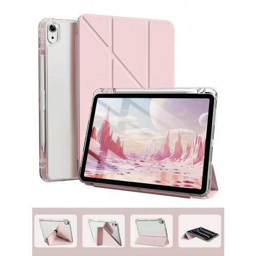 Συμβατή με θήκη iPad Συμβατή με iPad5/6/air1/2Slim, διαφανής, θήκη μολυβιού