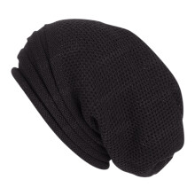 Dames wintermuts van gebreide wol met oorbescherming, warme, zachte en dikke stof, winddicht ontwerp.