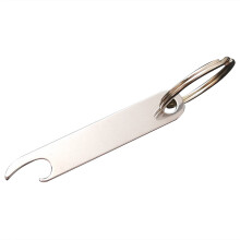 Flaschenöffner mit Schlüsselanhänger, tragbarer Flaschenöffner aus Edelstahl, Anhänger, Taschenschlüsselanhänger, lustiges Geschenk