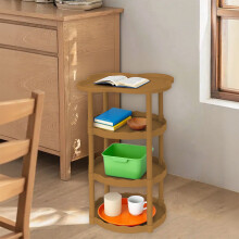 Table d'appoint pour canapé (1 pièce), petite table basse 75 x 35 cm, étagère de rangement moderne pour salon, table de chevet gain de place
