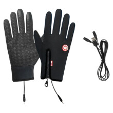 Wasserdichte und winddichte Thermohandschuhe mit rutschfester Oberfläche, ideal für Touchscreen-Sportarten, für Damen und Herren