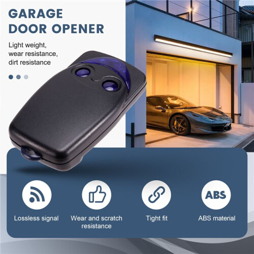 Flo2rs 433mhz Garage Door Remote Control Opener FLO Remote Control 2 Button Transmitter 2