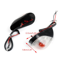 Clear front turn signals for Kawasaki Ninja EX250