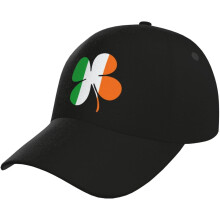 Baseballpetten met klavertjes voor St. Patrick's Day voor dames en heren, verstelbare truckerpet met klavertje vier, Ierse cadeaus