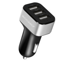 USB-billaddare 30W 5.5A 3-portars cigarettändaradapter
