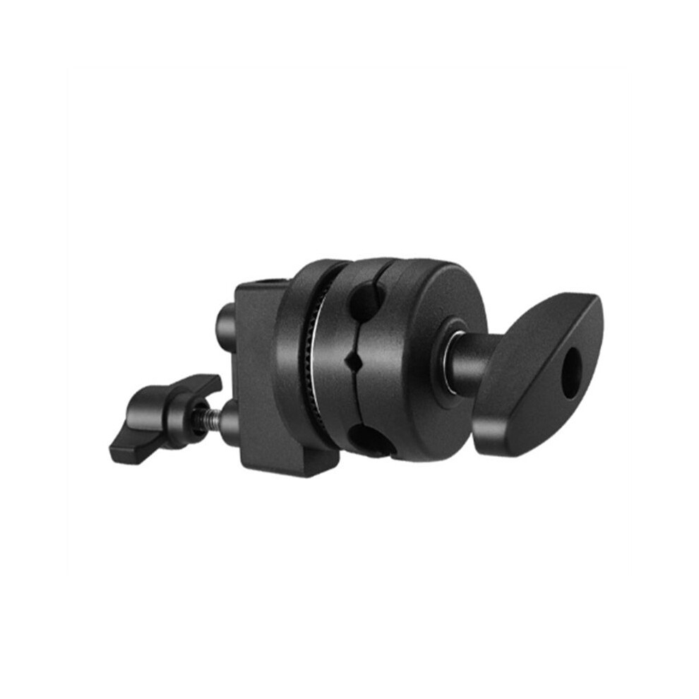 Multi-Functional Stand Mounting Adapter Heavy Duty Swivel Holder Grip For Stand Extension Boom(Black) Light/Black 4713147291007