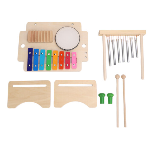 Kids Drum Chime Xylophone Set – Multi-Functional Educational Percussion Toy 1
