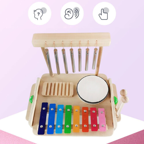 Kids Drum Chime Xylophone Set – Multi-Functional Educational Percussion Toy 2