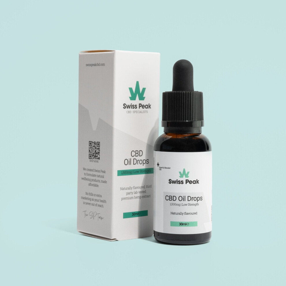Swiss Peak Health Cbd Oil 1500Mg | 30Ml