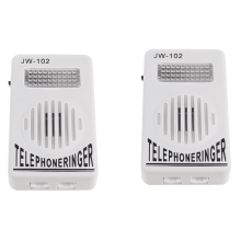 Telefoonbelversterker met stroboscooplicht (2 stuks)