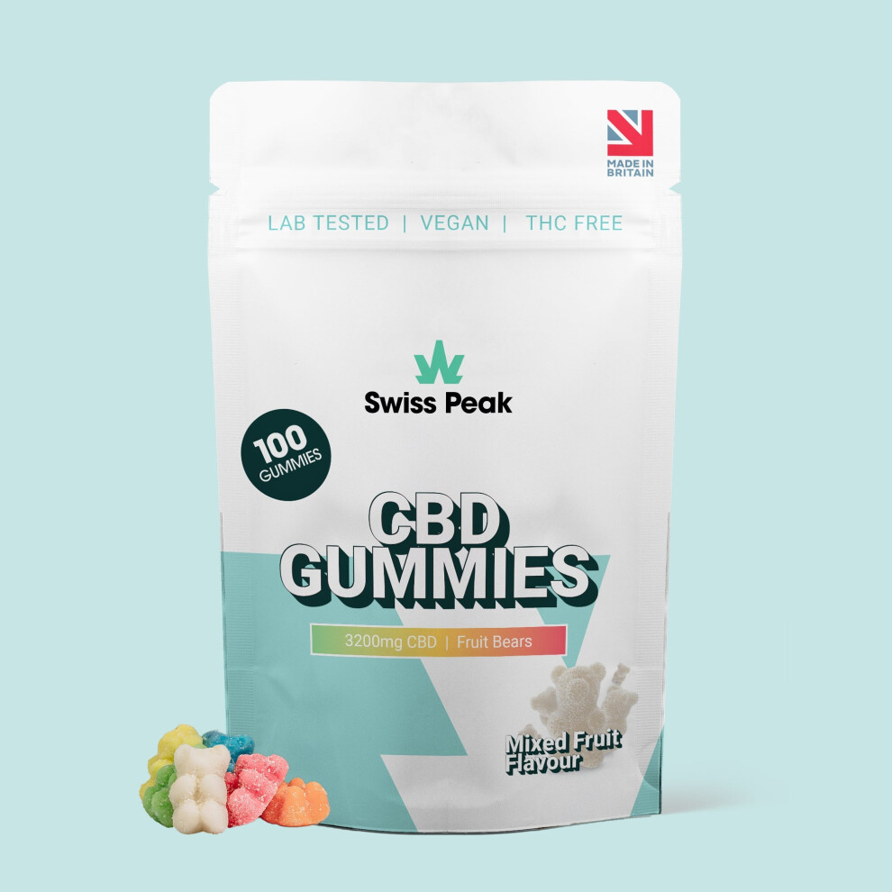 Swiss Peak Health (4800Mg) Cbd Bears Gummies | 3200Mg & 4800Mg | 100 Cbd Gummies