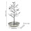 Easter Egg Tree Stand with Tray, Metal Bird Design, 12" Hanging Ornament Rack – Compatible with Easter Eggs 3