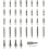 37 Piece Impact Screwdriver Bit Set Nut Driver Torx Phillips Tool Magnetic Drill 2