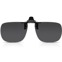 (Black Gray) Lunettes de Soleil Polarisées Clip-On UV400