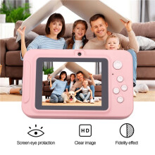 Cámara Digital 4K 44 Megapíxeles Fotografía HD CCD Viajes Selfie Bolsillo Estudiantes Campus Selfie Cámara Rosa
