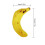 Bananformad tuggleksak för hundar och smådjur 3