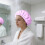 Reusable Shower Cap For And Soft Elastic Band Bath Hair Protector 2