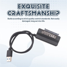 USB 3.0 auf -Kabel, III auf USB 3.0 Adapterkabel, Unterstützt 3,5 2,5 Zoll Externe HDD SSD-Festplatte, Bis zu 6 Gbit/S