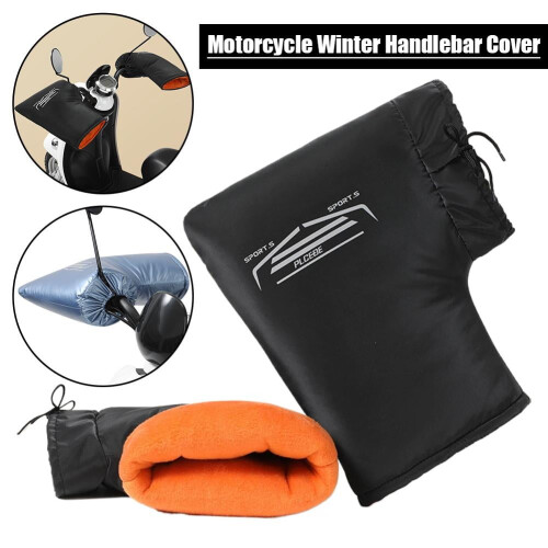Motorcycle Winter Handlebar Cover Cycling 2