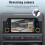 Single Din Car Stereo com Wireless CarPlay/Android Auto, RáDio Touchscreen, , Câmera de Backup, Mirror-Link 7