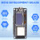 ESP32 ESP-WROOM-32 WIFI Development Board Module CH340 with 0.96 OLED Display for ESP32 OLED  USB 3