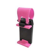(Pink) Quality Adjustable Car Phone Holder