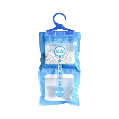 Sachets déshumidificateurs absorbeurs d'humidité sans parfum bleus 1