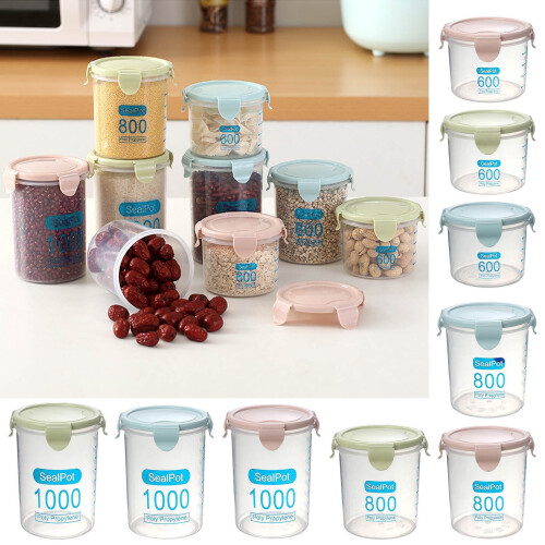 Luchtdichte voedselbewaarcontainer van BPA-vrij plastic, 800 ml 2