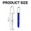 ACDANC Hook Toothpicks: 2pcs Keychain Toothpick Holder 2