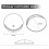 Shower Curtain Rod Hooks for Bathroom Clearance - 3
