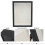 8.58" x 8.58" Glass Square Shadow Box 3