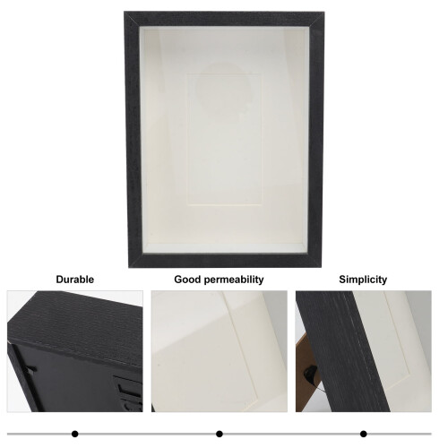 8.58" x 8.58" Glass Square Shadow Box 2