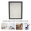8.58" x 8.58" Glass Square Shadow Box 5