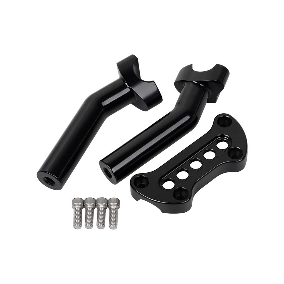 6Inch Pullback Handlebar Riser Top Clamp For Sportster Dyna Street Bob Fxdb 6031240352820