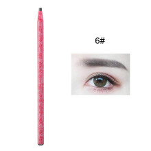 (6 Gray) Waterproof Eyebrow Pencil - Long Lasting Makeup