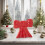 Hand-Painted Ceramic Christmas Bow Candle Holder 2