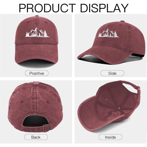 Καπέλο Mountain Trees για άνδρες και γυναίκες Unisex 1