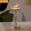 Vintage Transparent LED Table Lamp 5.5" – Retro Bedside 3