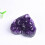 Amethyst Angel Heart Cluster Decorative Stones for Home 8