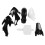 Motorrad Spritzschutz Set CRF50 XR50 50-160cc 16